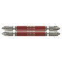ベッセル 剛彩ビット 2本組 (両頭) +2×82mm GS142082