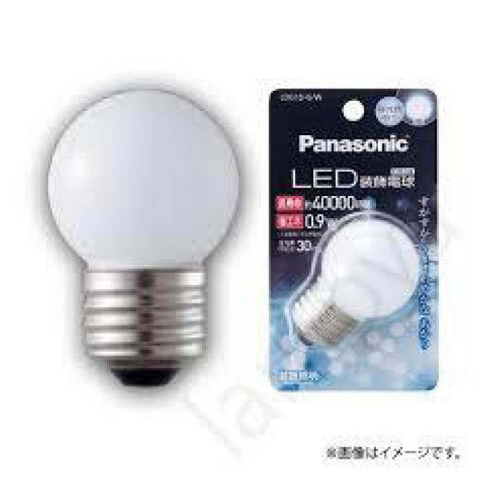 26 mm Cfl - Panasonic（パナソニック） LED装飾電球G形タイプ LDG I DGW