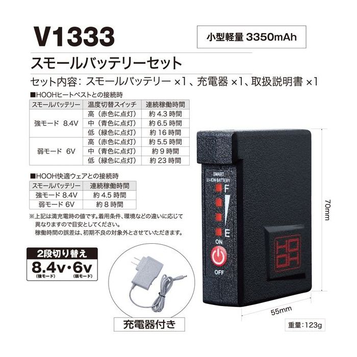 スモールバッテリーセット V1333