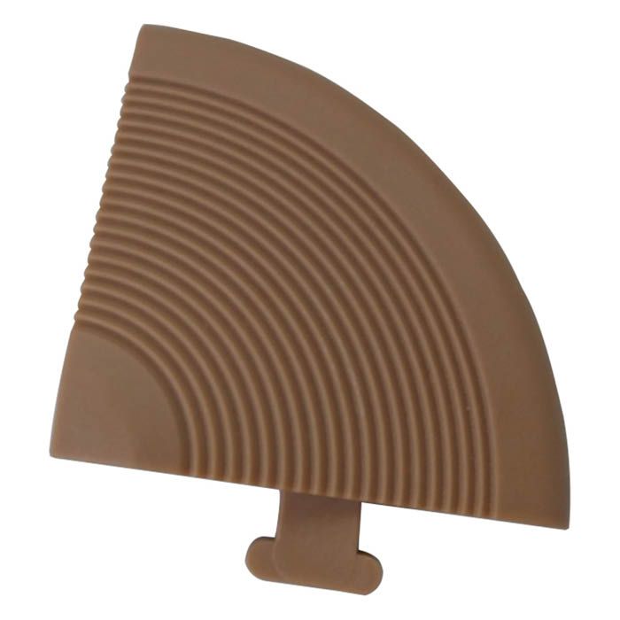 ジョイントタイル用コーナー ブラウン