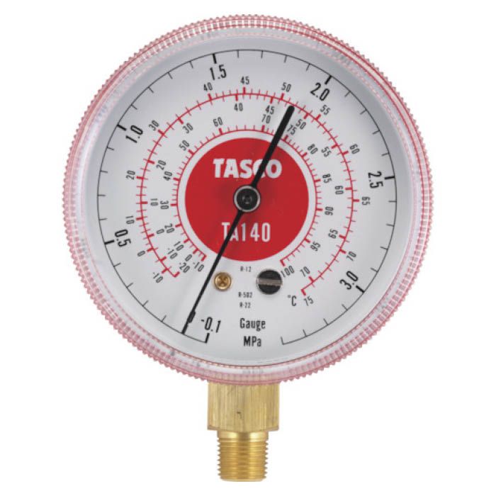 イチネンTASCO 圧力計R22 TA-140