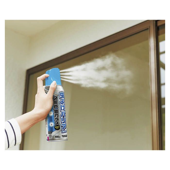 フマキラー 虫よけバリア スプレー アミ戸窓ガラス 450ML