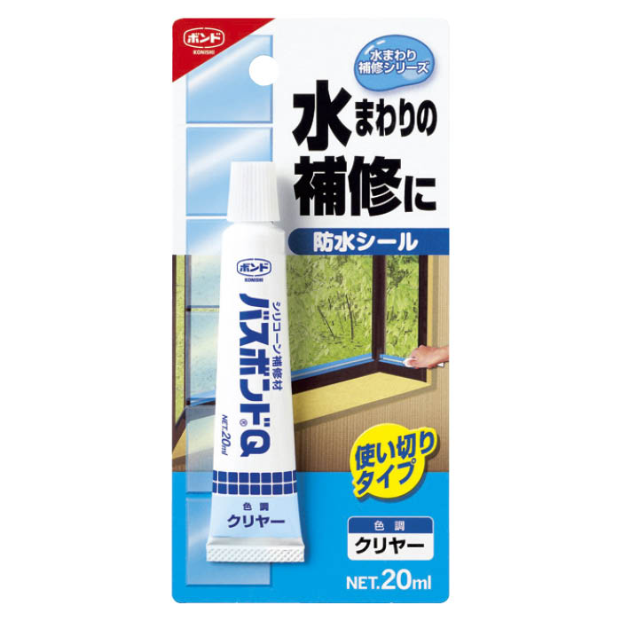 【エントリーでポイント10倍】コニシボンド バスボンドQ 20mlクリヤー NO04891【2024/5/23 20時 - 5/27 1時59分】