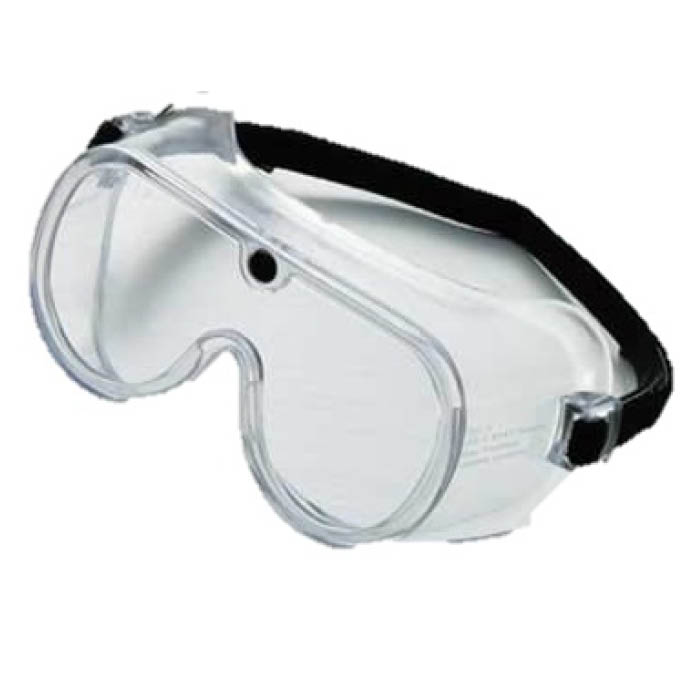 東洋セフティー 作業用メガネ 穴なし No.1220 JIS規格