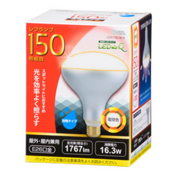 26 mm Cfl - オーム電機 LED電球 レフ　E26　16W　L色　 LDR16L-W 9