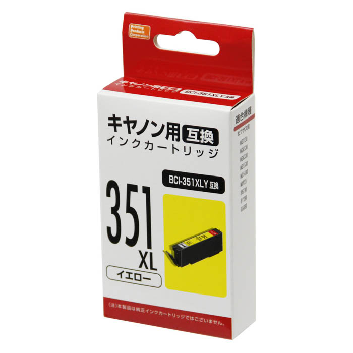 Generic Products - PPC キヤノン用互換インク PP-C351L-Y