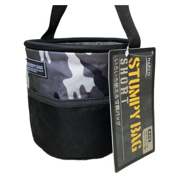 ナフコ スタンピーバッグショート グレー迷彩 N-318