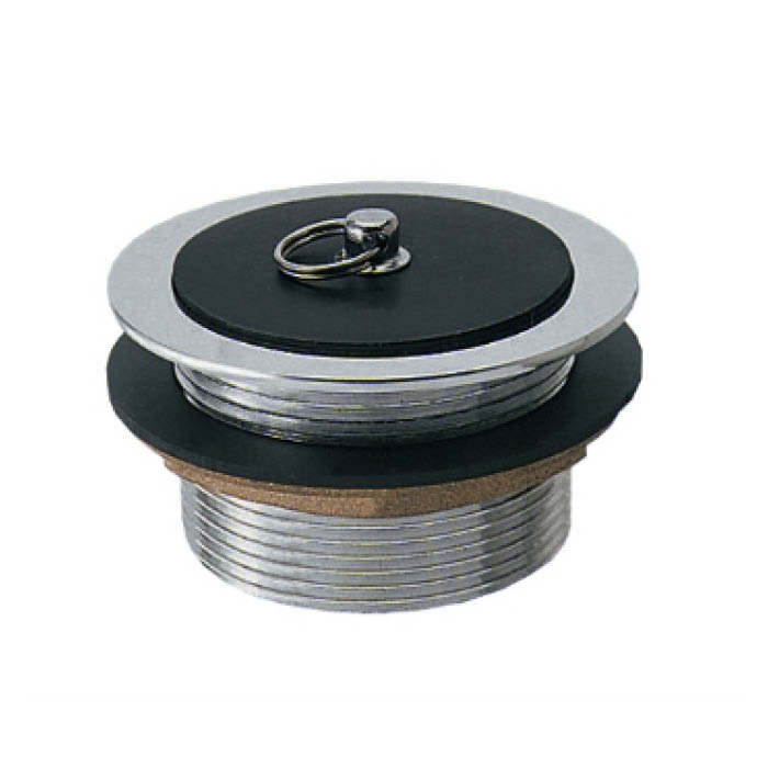 カクダイ ゴム栓つきウラネジ風呂栓 4121-50