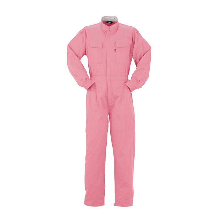 綿ツナギ服ツイル　ピンク　S Y117PKS