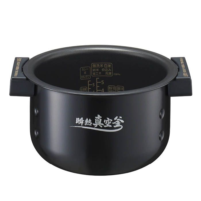 ホームプラザナフコ楽天市場店のアイリスオーヤマ 瞬熱真空釜 IHジャー炊飯器5.5合 RC-IF50-B｜アングル2