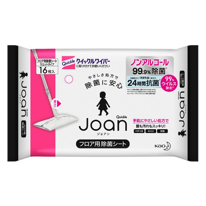 花王 クイックルJoan　フロア用除菌シート 16枚