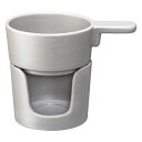イシガキ産業 陶器フォンデュセット 9cmグレー