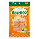 ライオン PETKISS ネコちゃんの歯みがきおやつ ササミジャーキー 20g