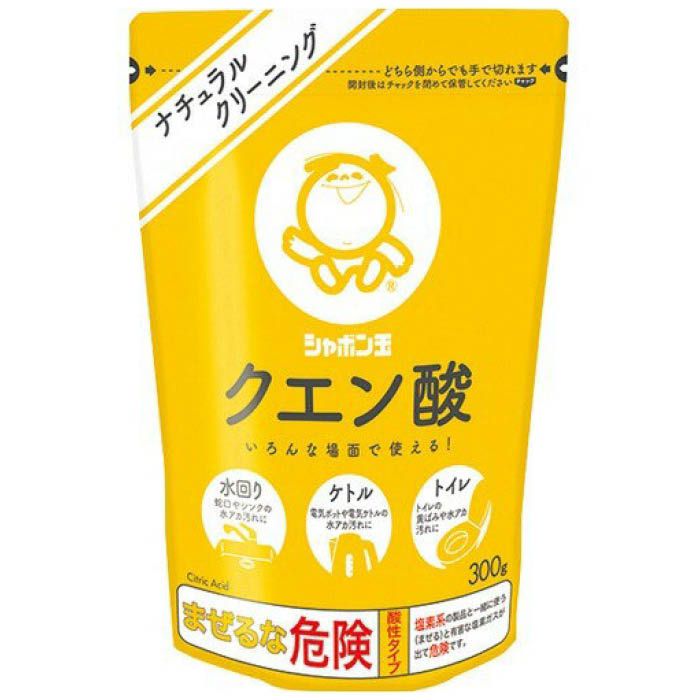 シャボン玉販売 クエン酸 300G 300ML