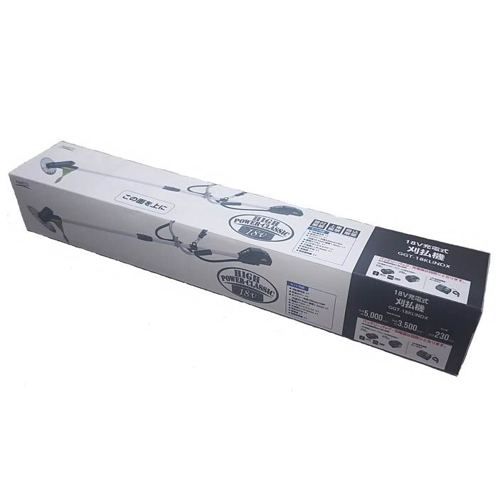 【倉庫新規登録】NAFCO18V充電式刈払機本体単品GGT-18KLINDX