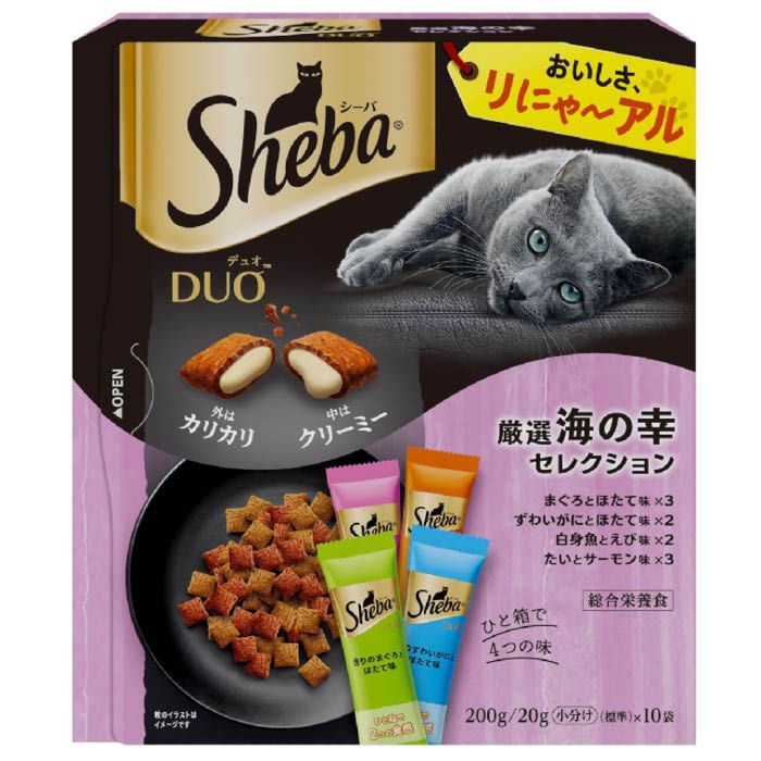 マースジャパン シーバデュオ　厳選海の幸セレクション 200g