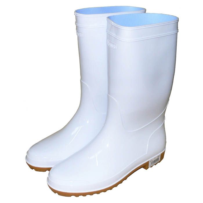 PVC耐油底長靴 ゾディ紳士 ホワイト