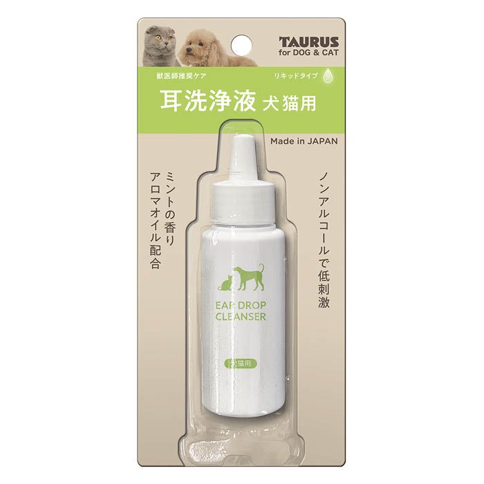 【エントリーでポイント10倍】トーラス 耳洗浄液　犬猫用 60ml【2024/6/4 20時 - 6/11 1時59分】