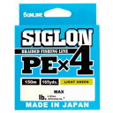 サンライン SIGLON PE4 150M(LG) #0.6/10LB J