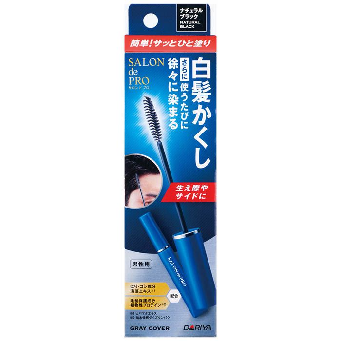 [仕様]：■簡単サッとひと塗りで、気になる白髪をかくします。さらに使うたびに徐々に染まります。速乾性＆ごわつかず自然な仕上がり。[用途]：■毛染め