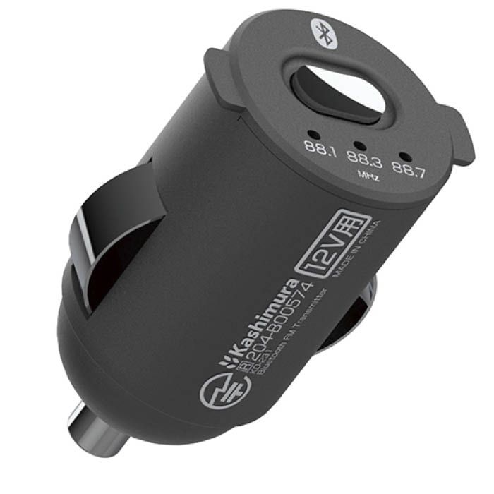 カシムラ Bluetooth FMトランスミッター コンパクト KD-231