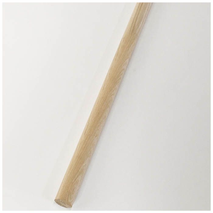 ナフコ タモ手摺丸棒(無塗装) 約1800mm×35パイ