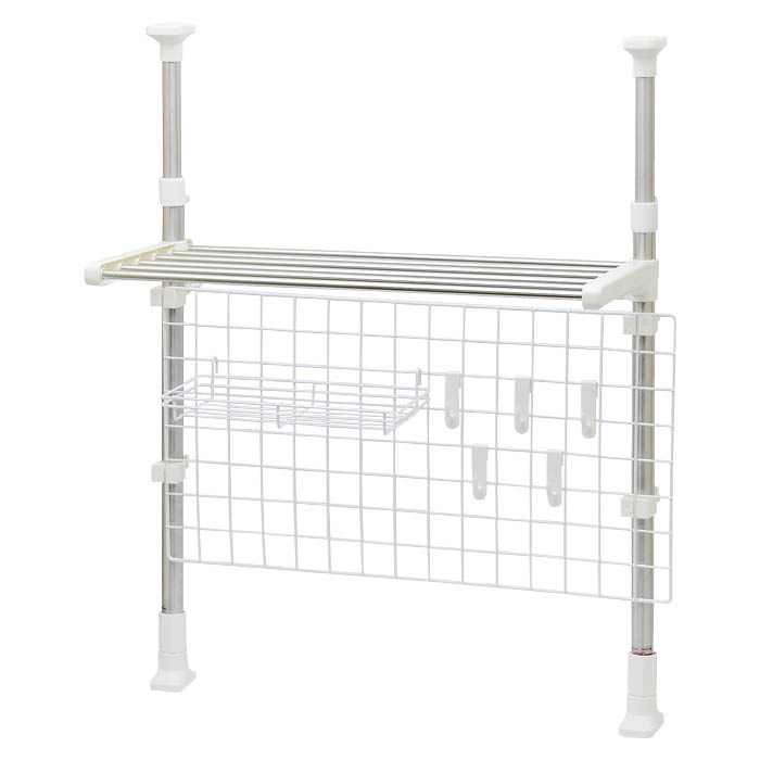 【エントリーでポイント10倍】ステン突っ張りネットラック TRN-600N【2025/12/4 20:00 - 2025/12/11 01:59】