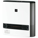 【エントリーでポイント10倍】SHARP プラズマクラスター加湿セラミックファンヒーター HX-PK12-W【2024/4/24 20時 - 4/27 9時59分】