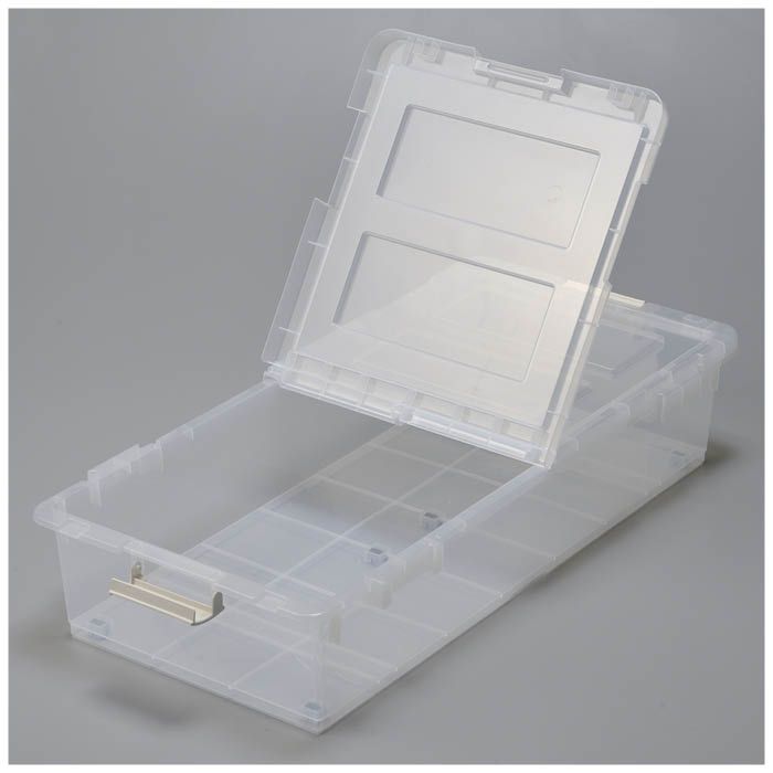 JEJアステージ ベット下収納ボックス クリア [2]