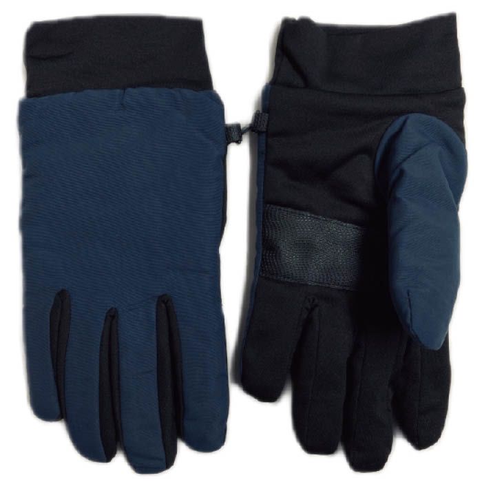 防風サイクルグローブ ウインドシールド ネイビー