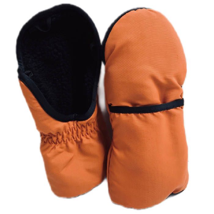 防風マルチ甲カバーグローブ ウインドシールド オレンジ