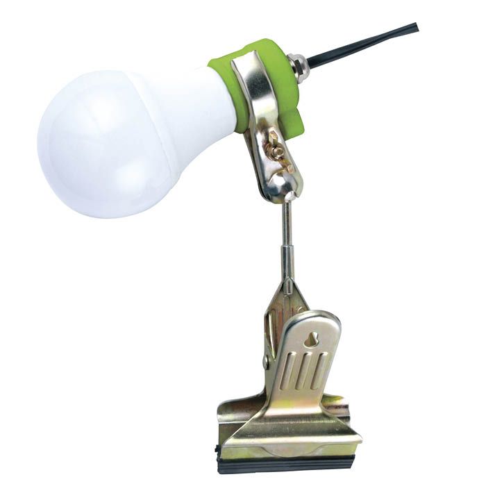 富士倉 植物育成用クリップランプ KY-08W-SC