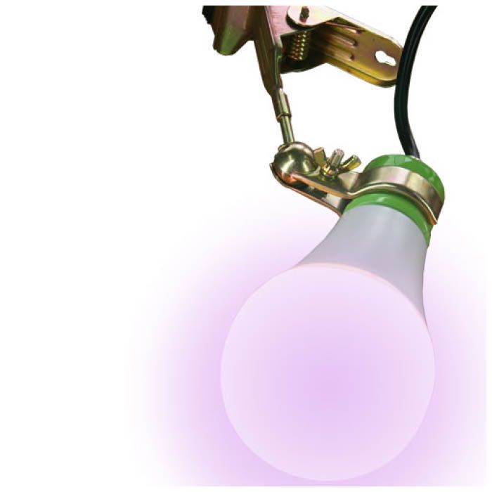 富士倉 植物育成用クリップランプ KY-15W-SC