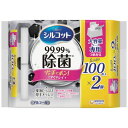 ユニ・チャーム シルコット 99.99%除菌ウェット 替 大容量 2P