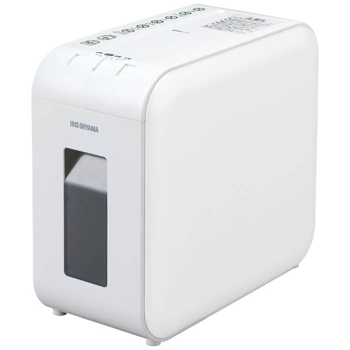 アイリスオーヤマ パーソナルシュレッダー クロスカット P6HS75C-W