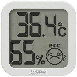ドリテック デジタル温湿度計 O−421WT