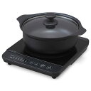 アイリスオーヤマ IHコンロ鍋セット1400W IHKP-T3724-B