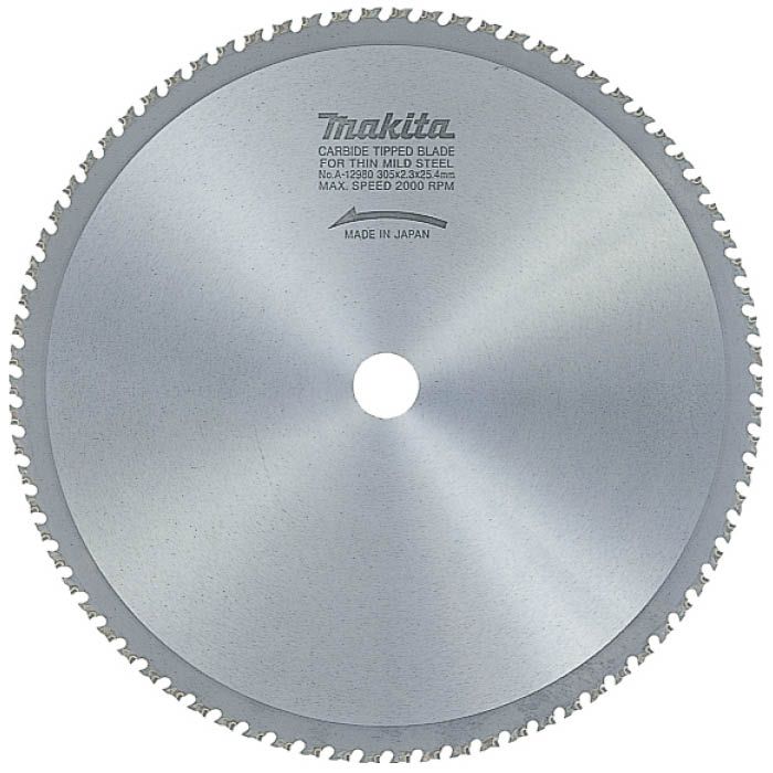マキタ 薄板軟鋼材用チップソー305 A－12980