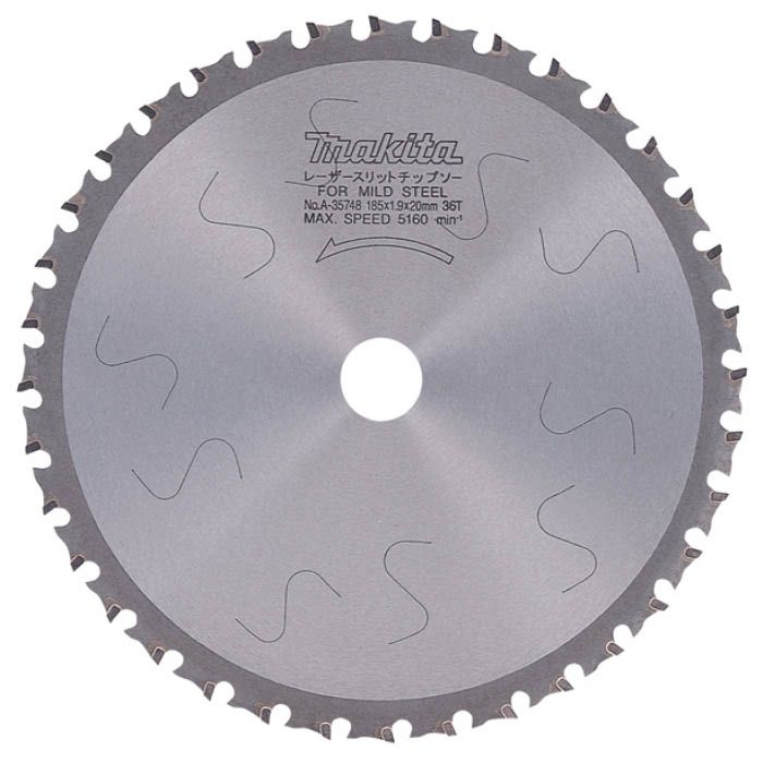 マキタ 低騒音軟鋼材用チップソー185 A－35748