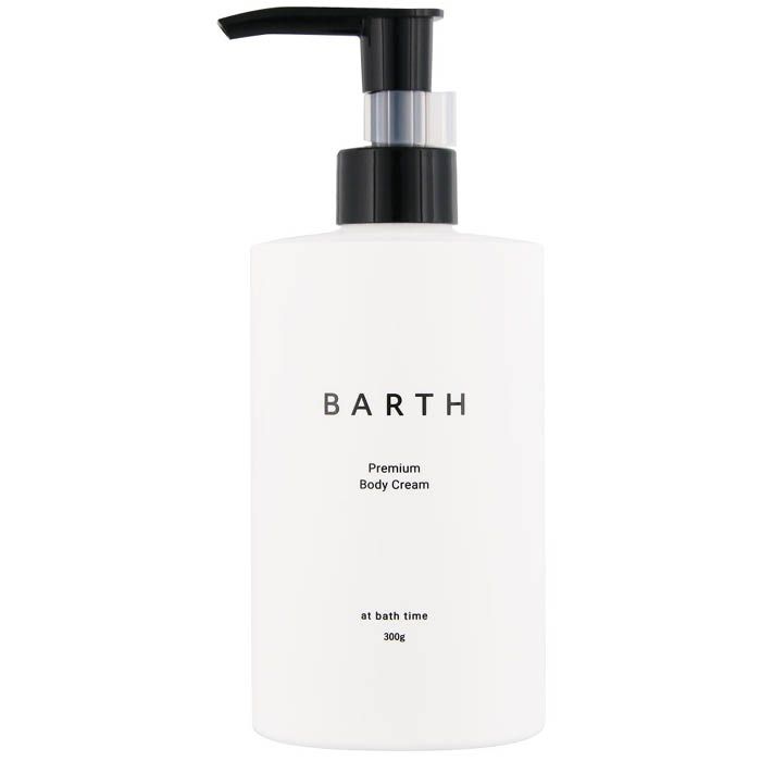 アース BARTH プレミアムボディクリーム at bath time 300G