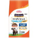 [特長]：■食欲旺盛で、肥満気味の愛犬の健康に配慮した栄養設計。■さらに豊富な食物繊維により満腹感をアップ。■低カロリーに加え、「満腹感を維持」「GI値に配慮」「低脂肪」の3つの配慮で健康的な体重管理をサポートします。■旨みたっぷりチキン味。皮膚被毛の健康維持に亜鉛アミノ酸複合体を配合。[原材料]：■穀類（小麦粉、コーングルテンフィード、小麦ふすま、コーングルテンミール）、豆類（脱脂大豆、おから）、セルロース、油脂類（動物性油脂）、肉類（チキンレバーパウダー、ミートミール、チキンミール）、糖類（フラクトオリゴ糖）、セレン酵母、シャンピニオンエキス、ビタミン類（A、D3、E、K3、B1、B2、パントテン酸、ナイアシン、B6、葉酸、ビオチン、B12、C、コリン）、ミネラル類（カルシウム、ナトリウム、塩素、鉄、コバルト、銅、マンガン、亜鉛アミノ酸複合体、亜鉛、ヨウ素）、酸化防止剤（ローズマリー抽出物、ミックストコフェロール）[栄養成分表示]：■たんぱく25.5％以上、脂質5.5％以上、粗繊維10.5％以下、灰分10.％以下、水分10％以下、カルシウム0.7％以上、リン0.6％以上、ナトリウム0.5％以上、カロリー290kcal/100g[保存方法]：■直射日光、湿気の多いところをさけ、涼しい場所で虫等が入らないよう密封してください。開封後はお早めにお使い下さい。幼児等の手の届かいところに保管してください。[原産国]：■日本