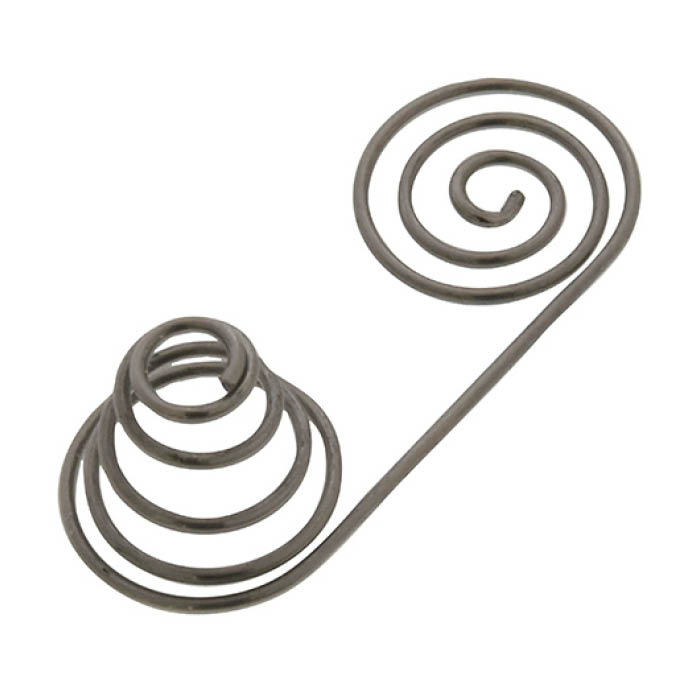 電池バネ　両極単4用 コイル(+キョク)