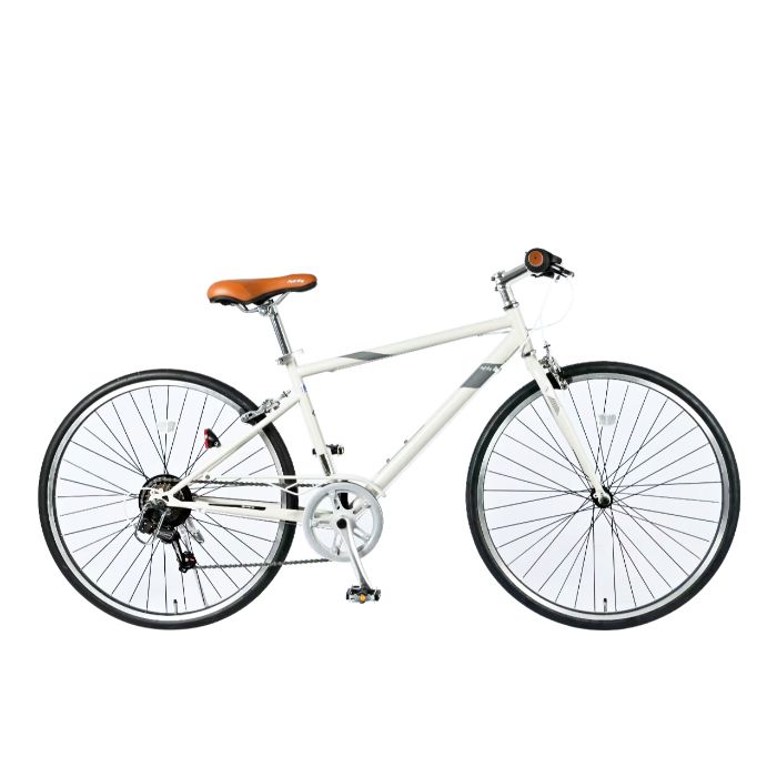 Feel sky クロスバイクL26 6段 マットライトグレー