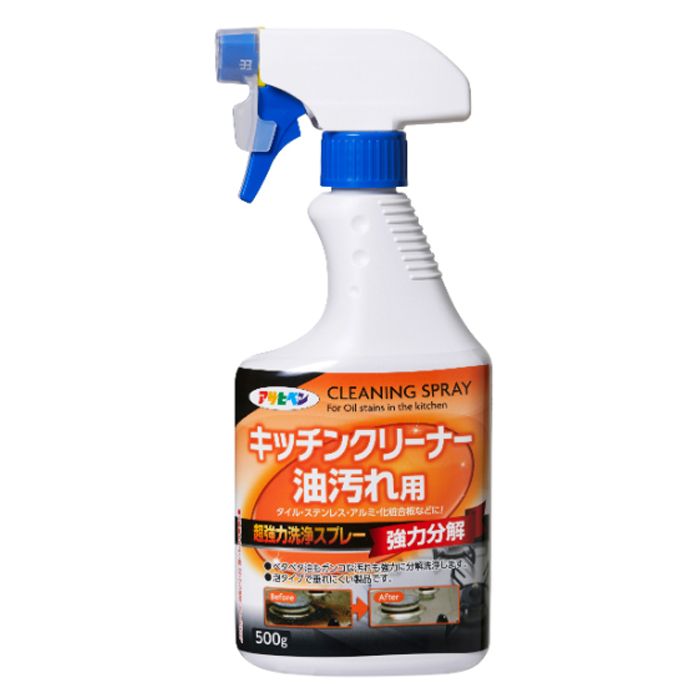 アサヒペン キッチンクリーナー油汚れ用 500G