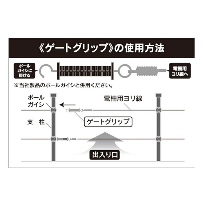 ナフコ ゲートグリップ &ステンバネ
