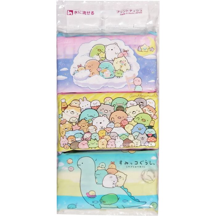 ハヤシ商事 ミニポケットティッシュ すみっこぐらし6P