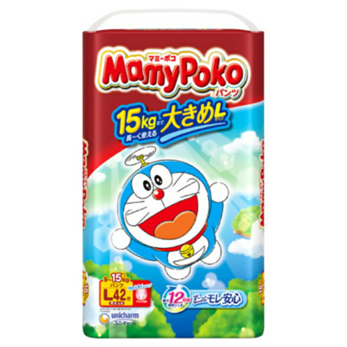 マミーポコパンツ ドラえもん 大きめL(9-15kg) 42枚