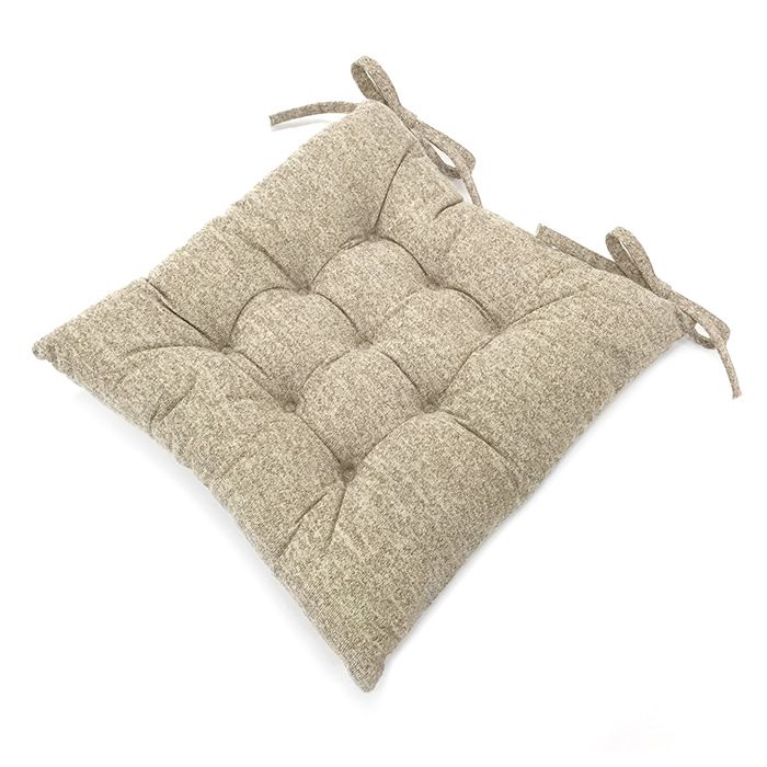 ベーシックカラー キルティングシートクッション 38×38 BE