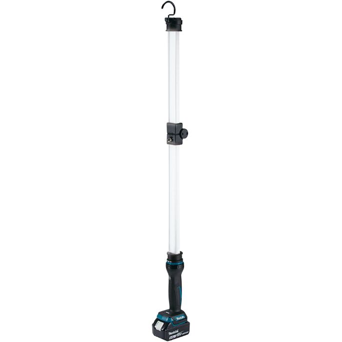 ※本体のみ／バッテリ・充電器別売[特長]:■広範囲照射可能なバー型ワークライトです■伸縮フックで車のバックドアやボンネットに簡単取り付け可能　※伸縮フック(A-75378）は別売です■折り畳み可能(折り畳み時は両面照射可能)■ライト角度設定(45度毎に7段階の角度設定が可能)■3段階輝度切替［強/中/弱］■点灯モード切替［全灯/下部のみ/上部のみ］[主要機能]:■照度(lx):強:2,000/中:1,000/弱:450■光束(lm):強:1,700/中:800/弱:400■使用光源:LED■電源(V):直流18V(14.4V)■本機寸法:　折りたたんだ状態:長さ677×幅80×高さ119mm　伸ばした状態※メタルフック収納時:長さ1,019×幅80×高さ152mm■質量:1.7kg■標準付属品:フック付ストラップ◆JANコード:0197050002488