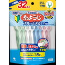 [特長]：■奥歯に使いやすいY字型の柄付きフロス。■細くてなめらかな糸が、狭い歯間の汚れをからめて取り除く。■持ちやすいマルチグリップだから使いやすく操作しやすい。■奥歯やせまい歯間にも入りやすいので、デンタルフロス初心者の方にも簡単に使いやすい。■歯ブラシでは40-50％しかとれない、虫歯・歯周病の原因となる歯間の食べカス・歯垢をしっかり除去。[原材料]：■柄の材質：ポリプロピレン■糸の材質：ポリエチレン（耐熱温度：80℃）[使用方法]：■フロスをゆっくりと左右に動かしながら歯と歯の間に挿入します。■歯の側面に沿わせながら上下左右に動かし歯垢を取ります。■同時に歯ぐきを優しくマッサージしてください。[注意事項]：■衛生上および機能上、本品1本につき1回のご使用を推奨します。■使用後は、本包装（袋やスポンジ）に戻さないでください。■歯ぐきを傷つける恐れがあるため、フロスまたはピックは歯間に無理に入れないでください。■糸が歯に引っ掛かったり切れやすい時は、歯の詰め物がとれていたり、虫歯の恐れもあるので、歯科医師に相談してください。■使用中、傷みや異常を感じた場合には使用を中止し、歯科医師に相談してください。■本品は歯間清掃具なので、 歯と歯の間の清掃以外の目的では使用しないでください。■お子様の手の届かない場所に保管してください。